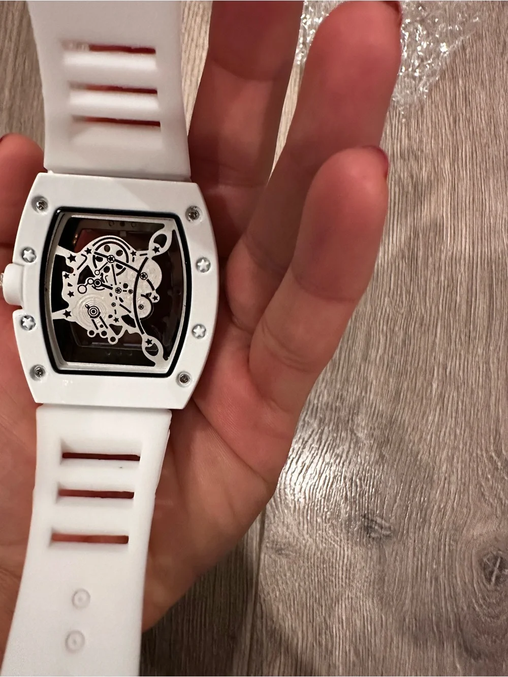 N/A stylish white